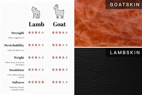 lambskin vs goatskin review